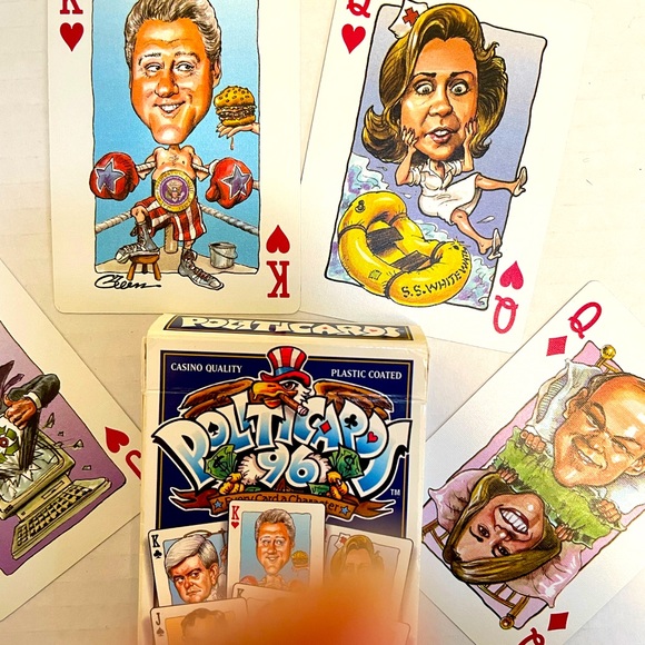 Vintage Political card deck - Picture 10 of 11